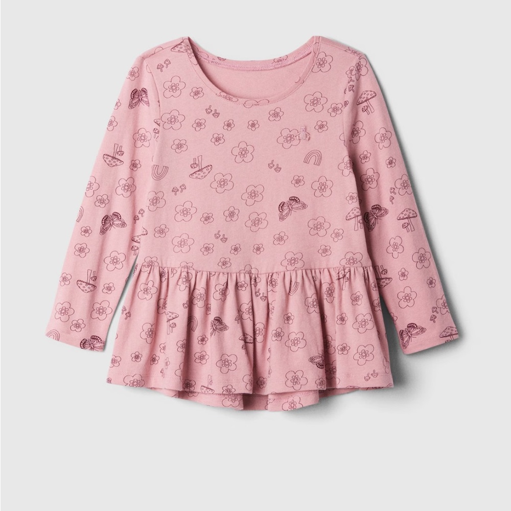 babyGap Peplum Top